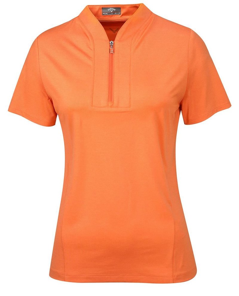 Callaway Tonal Heather polo de mujer, nectarine heather