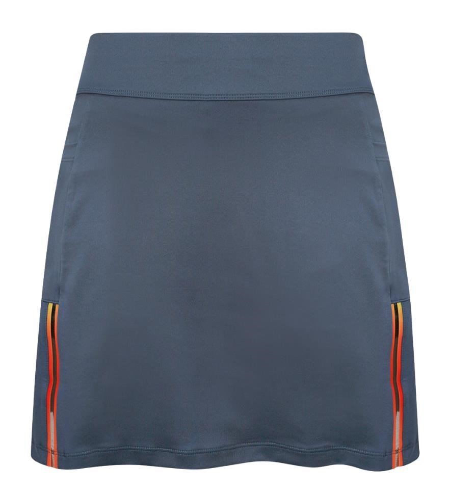 Callaway Chroma Stripe falda pantalón de mujer, azul índigo