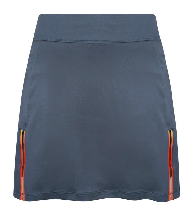 Callaway Chroma Stripe falda pantalón de mujer, azul índigo