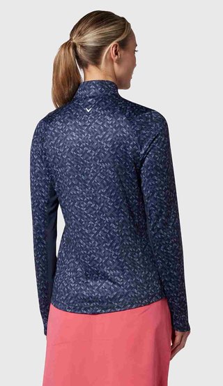 Callaway Shape Shifter Geo sudadera de mujer, peacoat