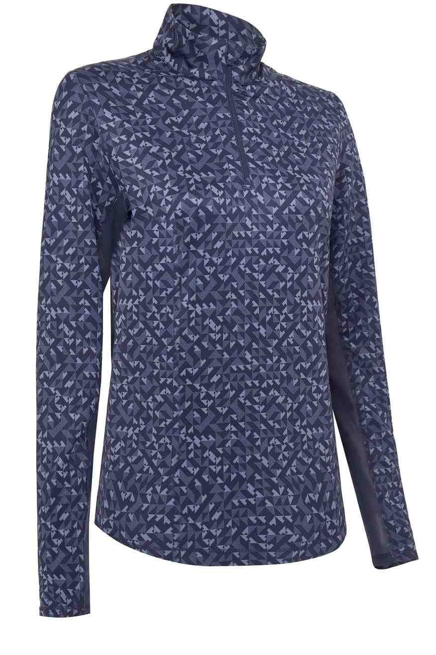 Callaway Shape Shifter Geo sudadera de mujer, peacoat
