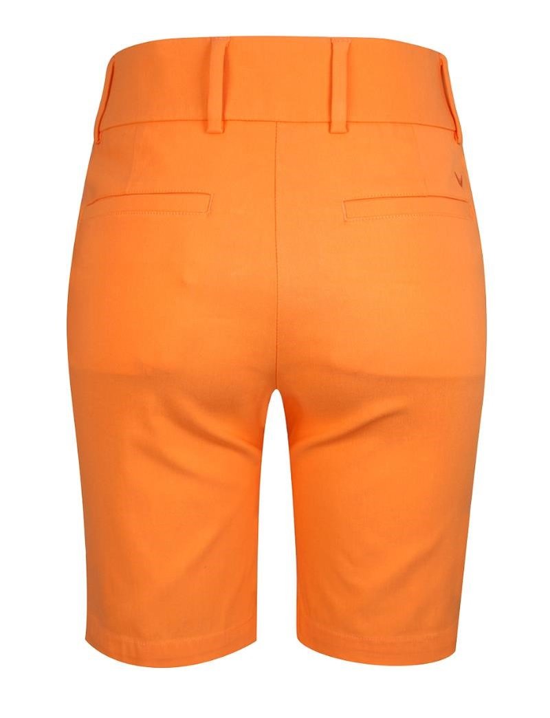 Callaway Pull On pantalones cortos de mujer, nectarine