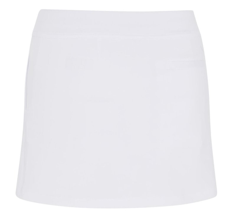 Callaway Opti Dri girls falda pantalón, brilliant white