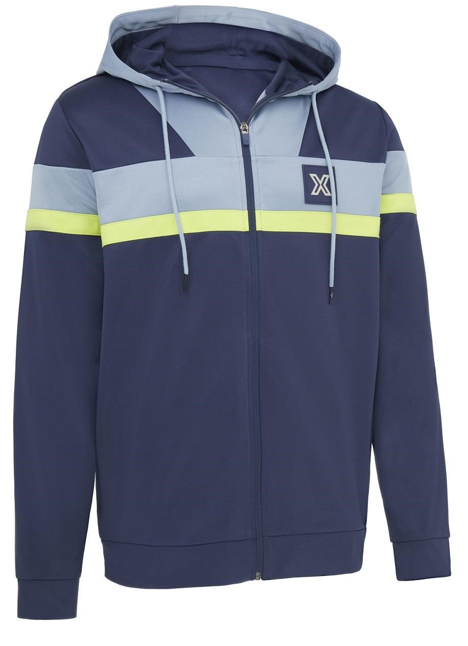 Callaway Blocked Full Zip sudadera con cremallera para hombre, navy blazer