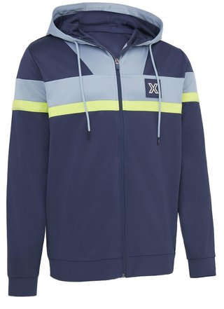 Callaway Blocked Full Zip sudadera con cremallera para hombre, navy blazer