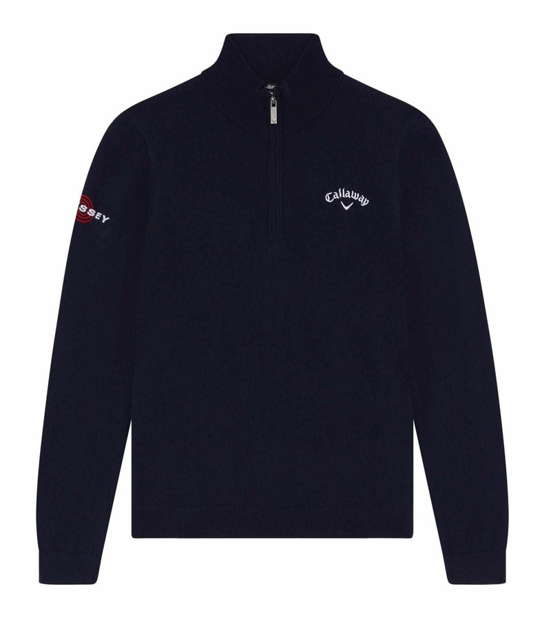 Callaway V-Neck junior pullover 2023, navy