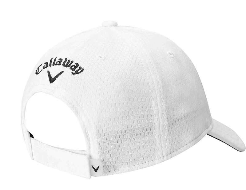 Callaway Fronted Crested gorra de hombre, blanca