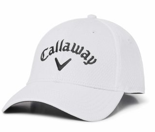 Callaway Side Crested gorra de mujer, blanca