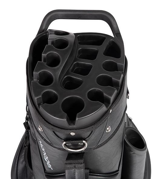 JuCad Manager Plus cart bag, negro/gris