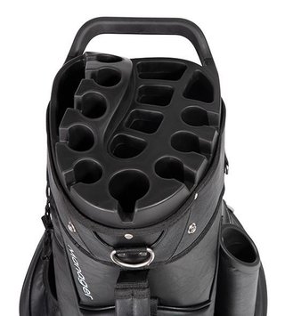 JuCad Manager Plus cart bag, negro/gris