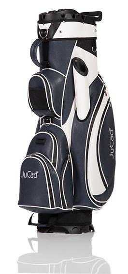 JuCad Manager Plus cart bag, azul oscuro/blanco