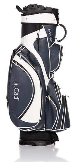 JuCad Manager Plus cart bag, azul oscuro/blanco