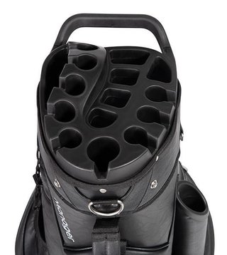JuCad Manager Plus cart bag, azul oscuro/blanco