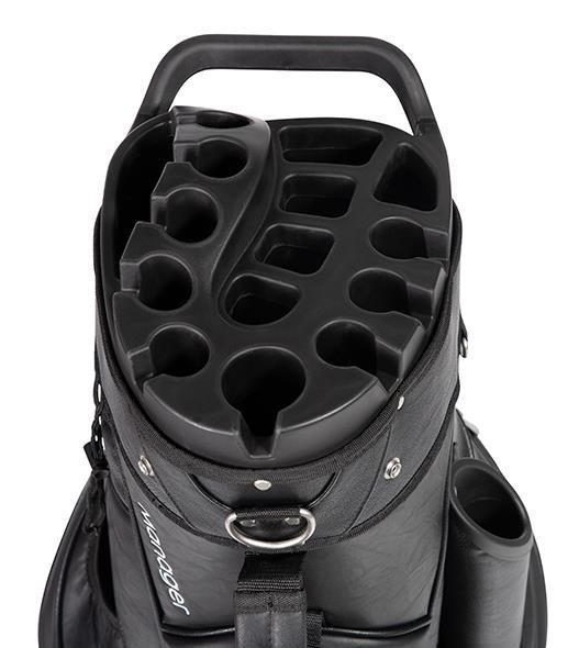 JuCad Manager Plus cart bag, azul oscuro/blanco