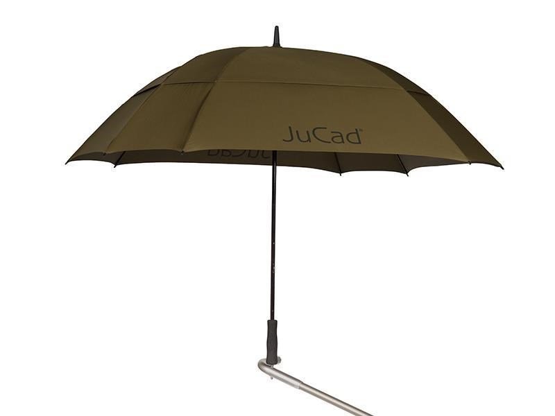 JuCad paraguas de golf resistente al viento 68" con pin, verde