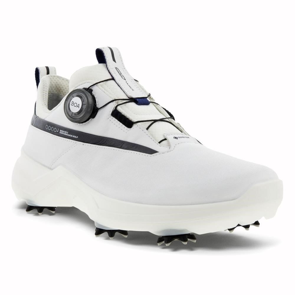 Ecco Biom G5 BOA zapatos de golf para hombre, blancos