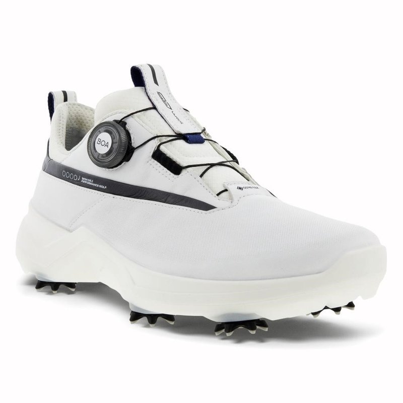 Ecco Biom G5 BOA zapatos de golf para hombre, blancos