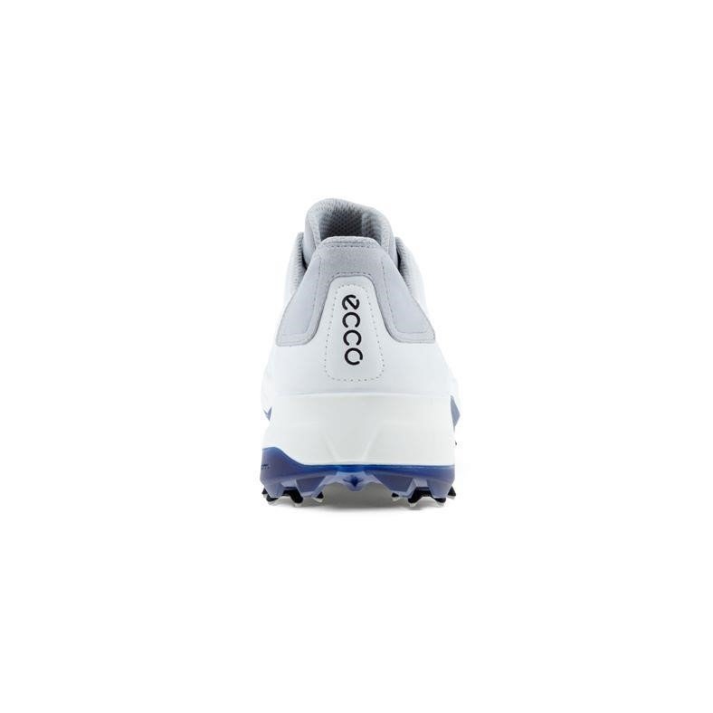 Ecco Biom G5 zapatos de golf para hombre, blanco/azul