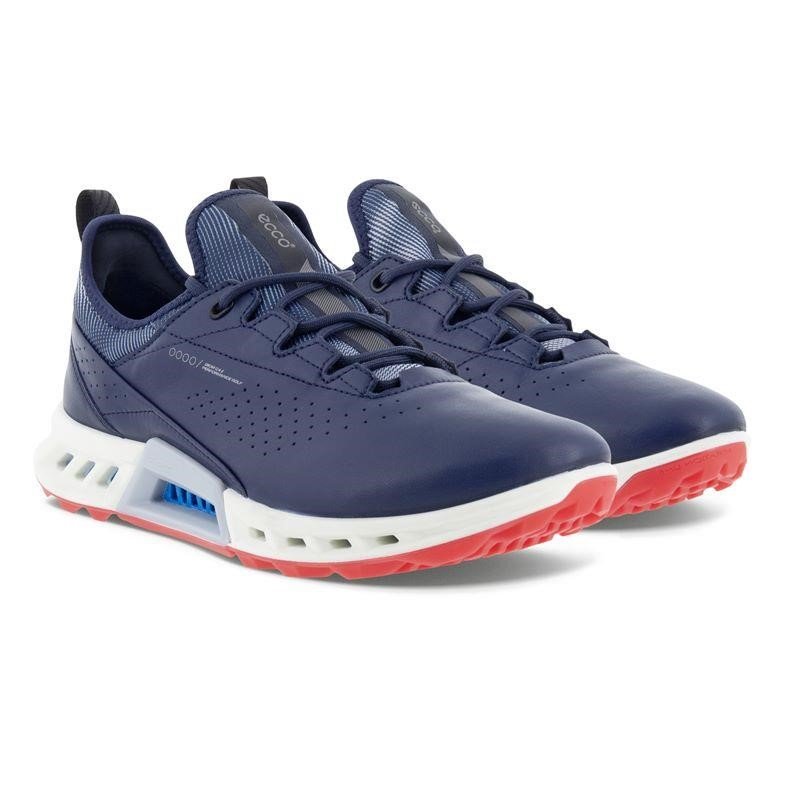 Ecco Biom C4 zapatos de golf para mujer, azul marino