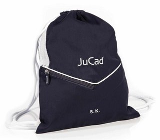 JuCad JuCad drawstring sports bag bolsa, azul