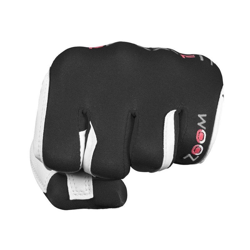 Zoom Zoom Hybrid guante de golf para hombre, blanco/negro/rojo