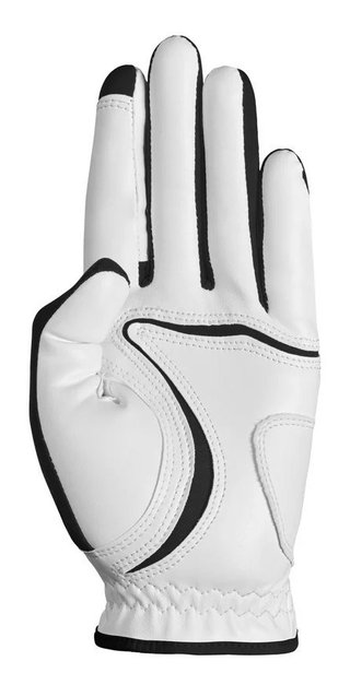 Zoom Zoom Hybrid guante de golf para mujer, blanco/negro