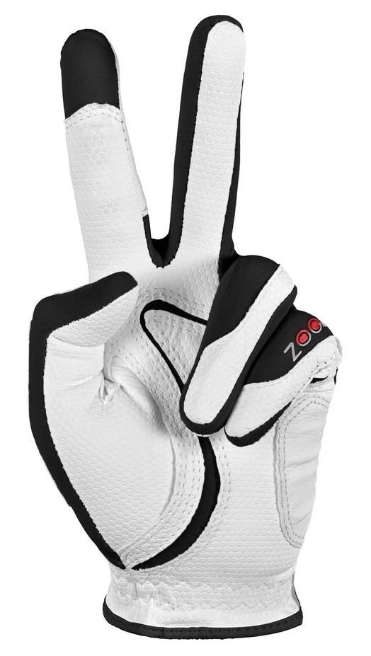 Zoom Zoom Weather Junior guante de golf infantil, blanco/negro