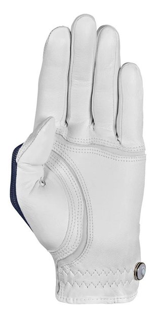 Zoom Zoom Sun Style guante de golf para mujer, blanco/azul marino