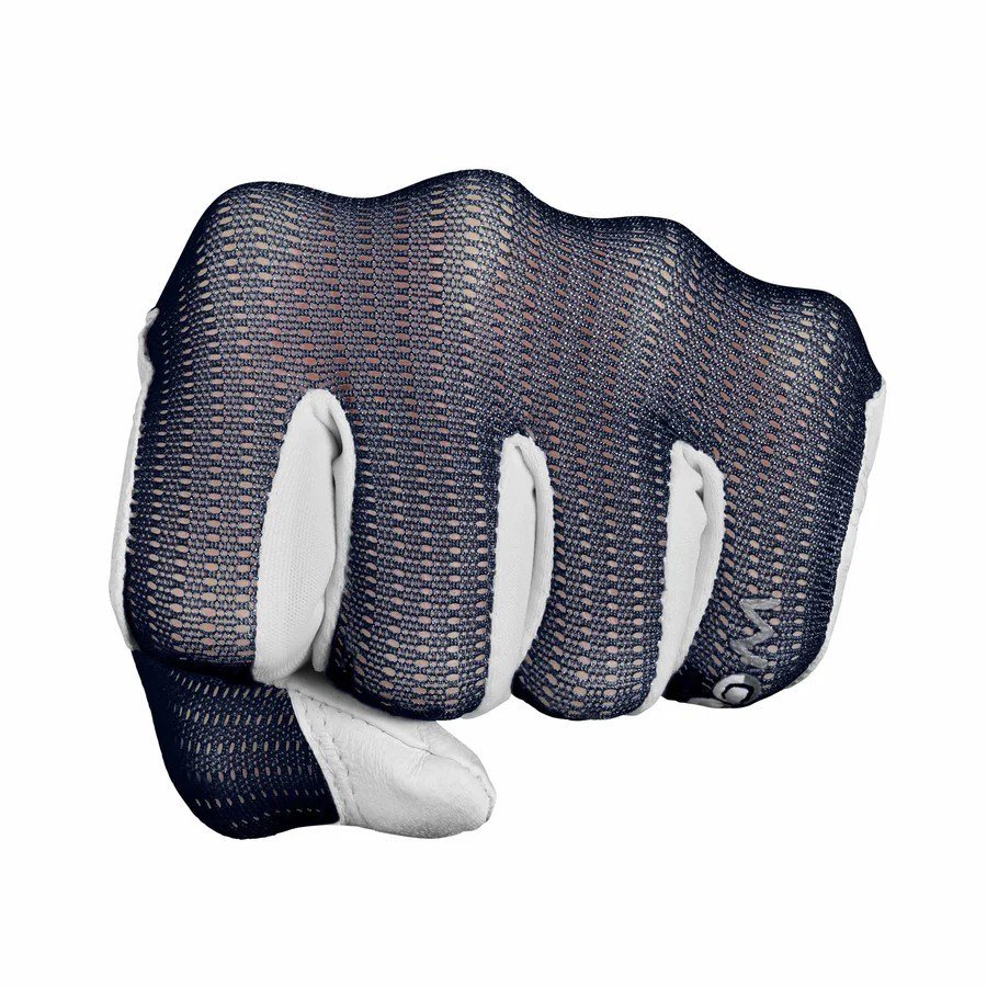 Zoom Zoom Sun Style guante de golf para mujer, blanco/azul marino