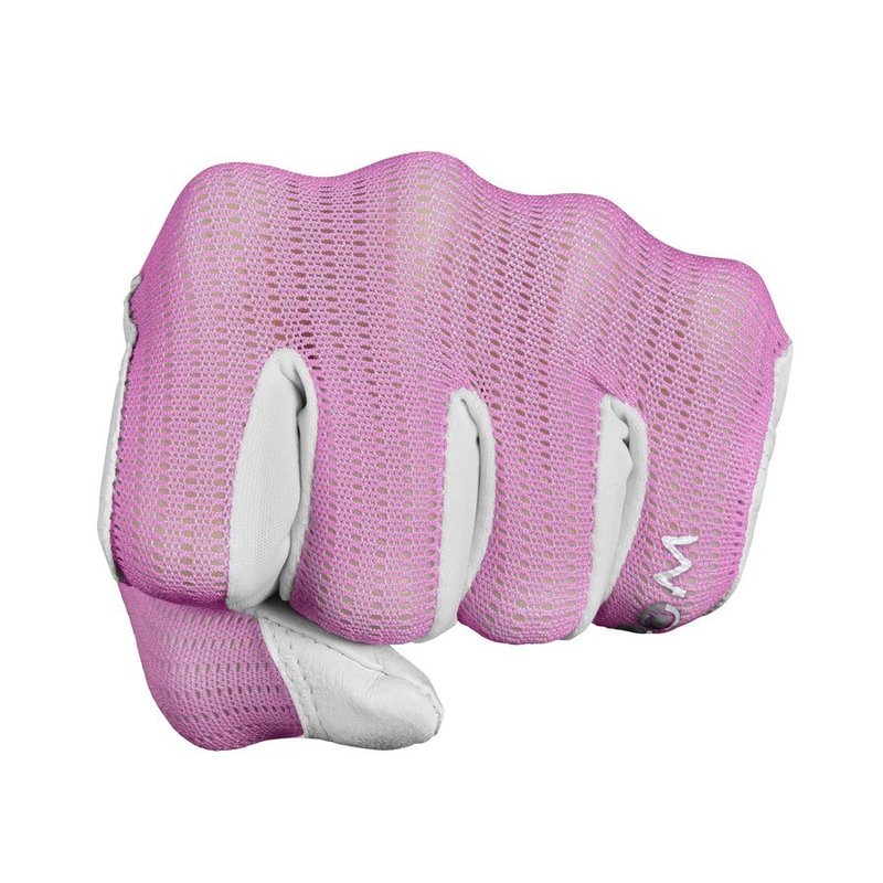 Zoom Zoom Sun Style guante de golf para mujer, blanco/rosa