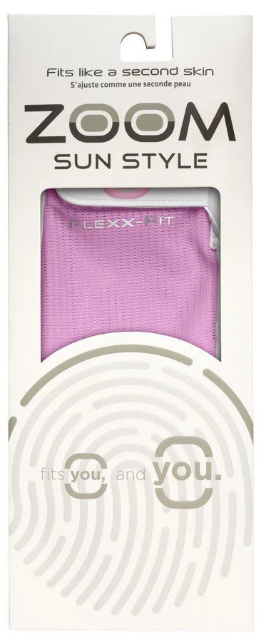 Zoom Zoom Sun Style guante de golf para mujer, blanco/rosa