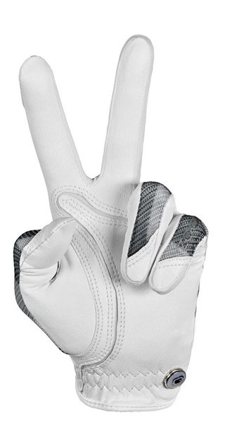 Zoom Zoom Sun Style guante de golf para mujer, blanco/gris
