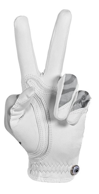 Zoom Zoom Sun Style Powernet guante de golf de mujer, blanco/negro