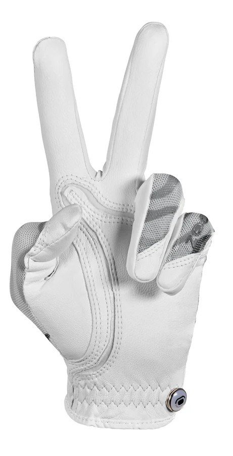 Zoom Zoom Sun Style Powernet guante de golf de mujer, blanco/negro