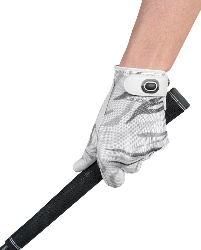Zoom Zoom Sun Style Powernet guante de golf de mujer, blanco/negro