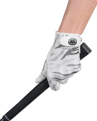 Zoom Zoom Sun Style Powernet guante de golf de mujer, blanco/negro