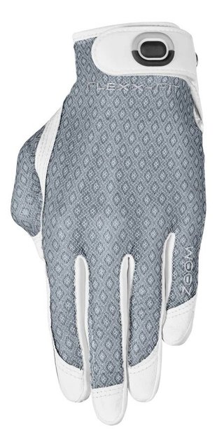 Zoom Zoom Sun Style guante de golf para mujer, blanco/negro diamante