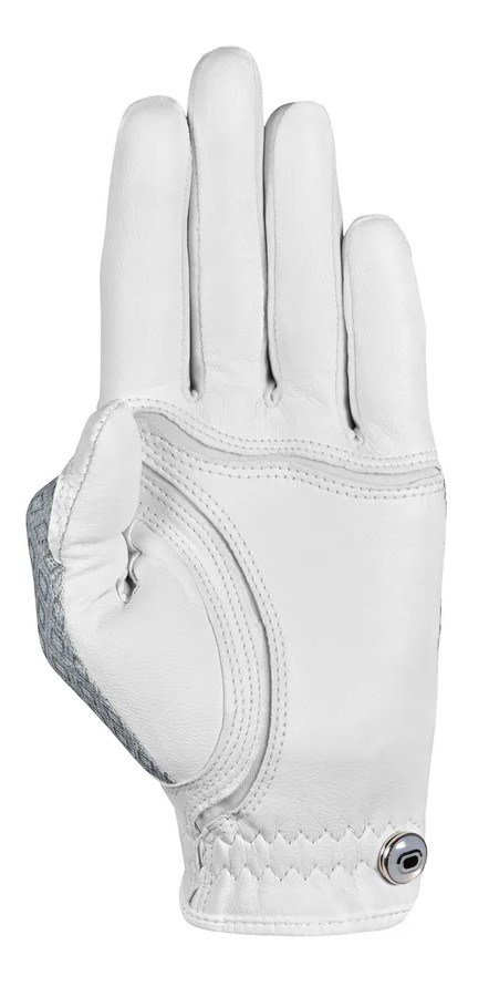 Zoom Zoom Sun Style guante de golf para mujer, blanco/negro diamante