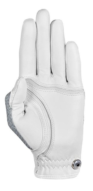 Zoom Zoom Sun Style guante de golf para mujer, blanco/negro diamante
