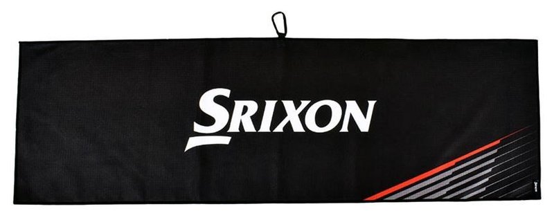 Srixon Tour toalla de golf, negra