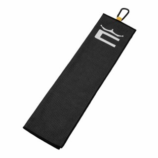 Cobra Golf Cobra Microfiber Tri-Fold Towel, negro
