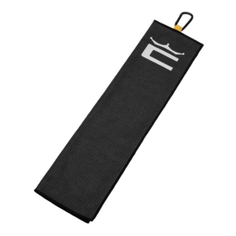 Cobra Golf Cobra Microfiber Tri-Fold Towel, negro