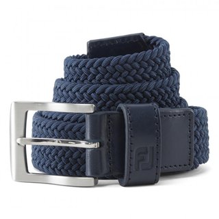 FootJoy Braided cinturón de hombre, azul marino