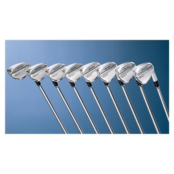 Cleveland RTX 6 ZipCore Tour Satin wedge de hombre, acero