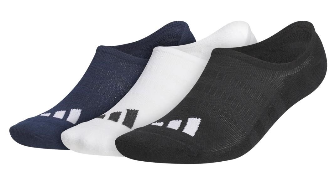 Adidas No Show calcetines para hombre (3 pares), multicolor