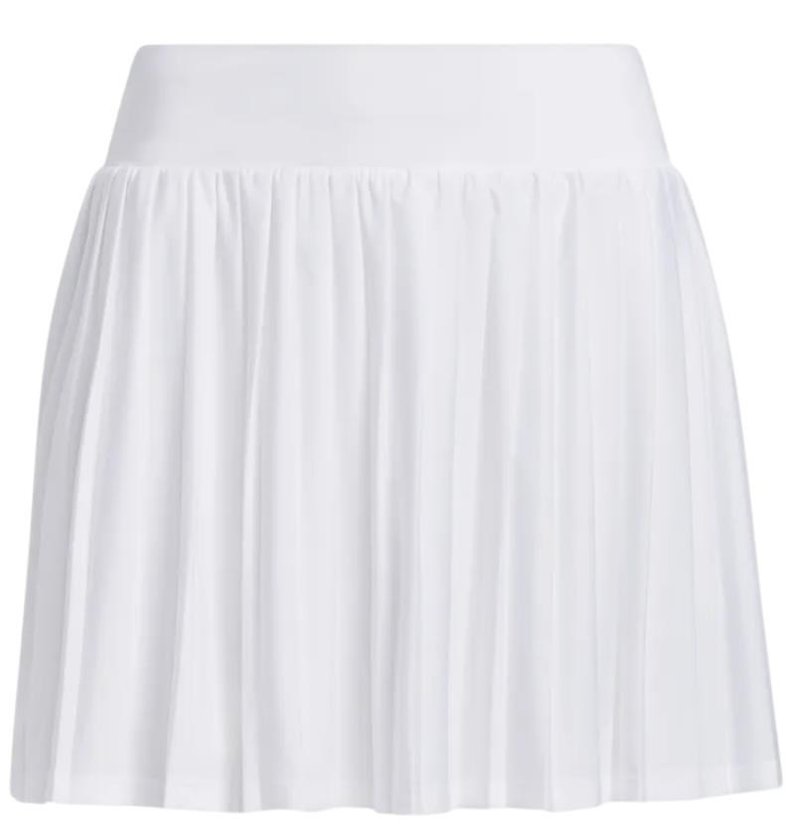 Adidas Ultimate 365 Tour Pleated falda de mujer, blanca