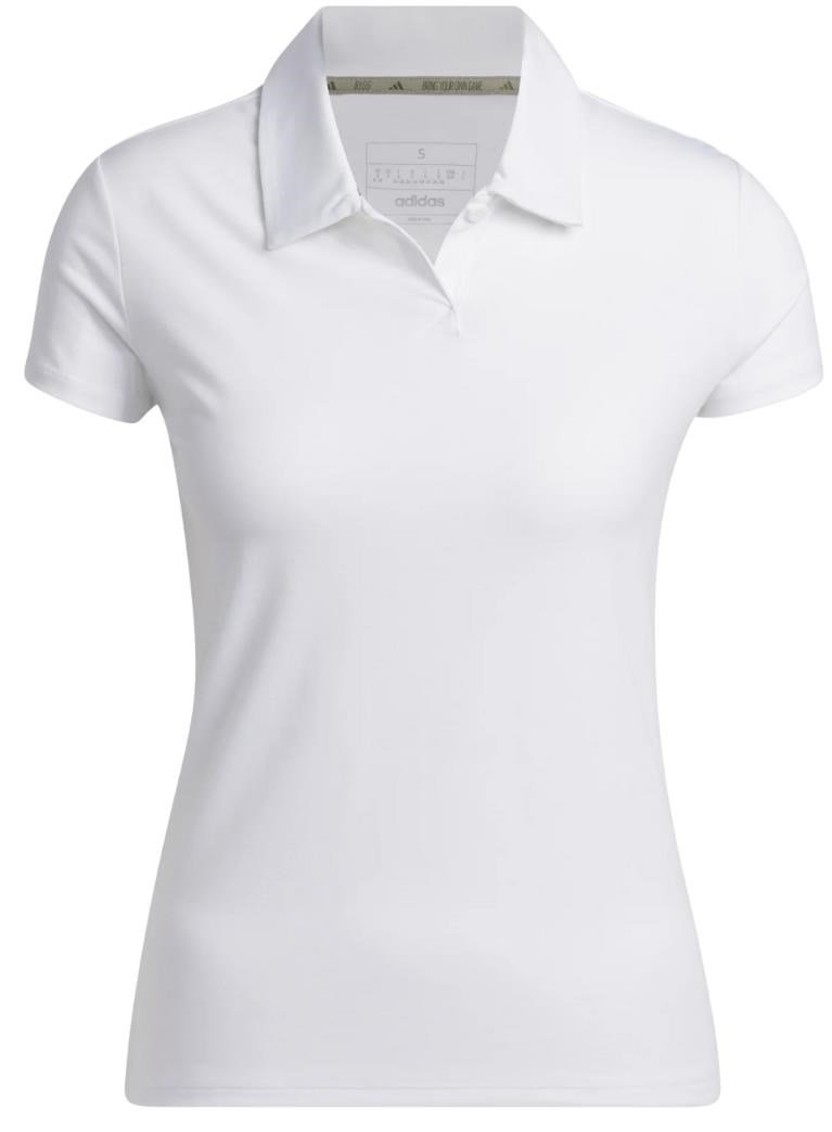 Adidas Go-To Heathered polo de mujer, blanco melange