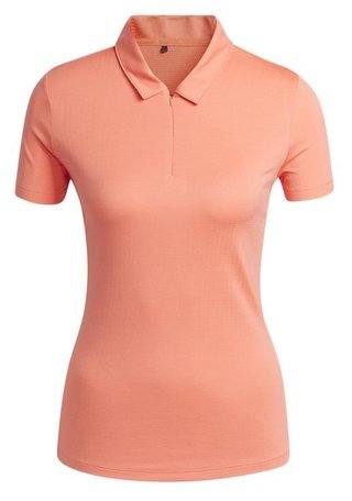 Adidas Heat.Rdy polo de mujer, coral fusion