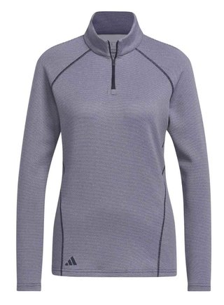 Adidas Quarter Zip sudadera de mujer, collegiate navy