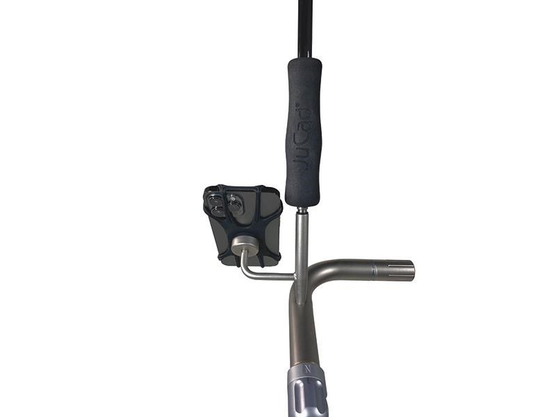 JuCad soporte para smartphone con extensión para paraguas, titanium
